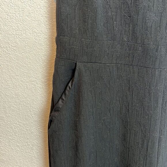 NWT Eva Franco × Anthropologie Charlie
Mock Neck Jumpsuit Black Medium - Picture 5 of 15